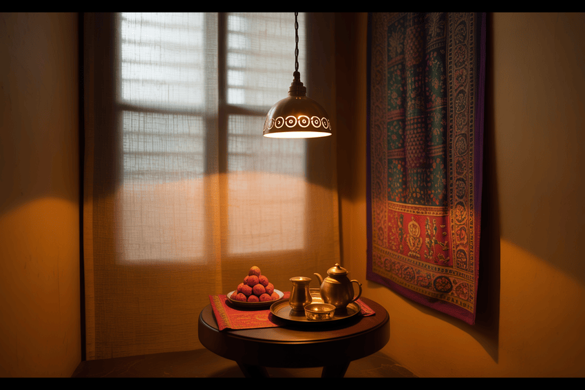 Home Decor Idea #8 - Use Lighting to Your Advantage
